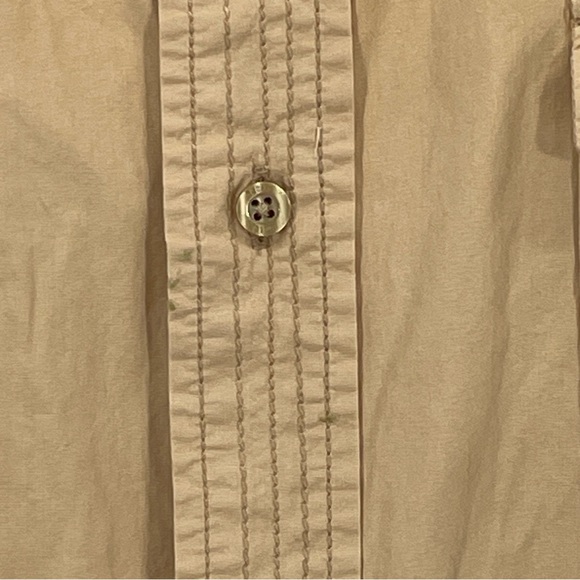 Vintage Y2K Ecko Unltd Beige X-Large Button Down Rhino Graphic Logo Design - Picture 8 of 14